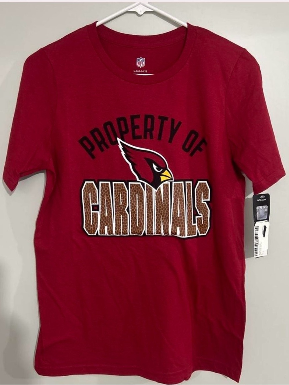 Arizona Cardinals Red Kids Graphic Tee - Team Logo